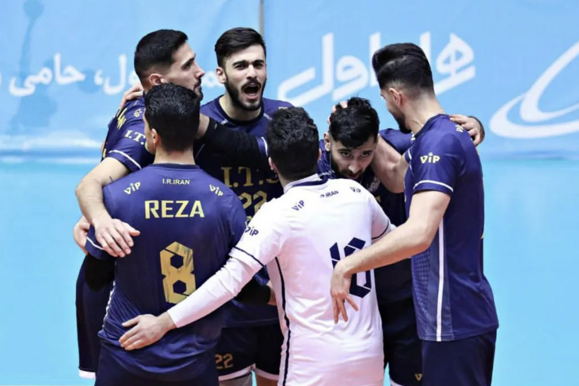 پیروزی تیم والیبال دخانیات مقابل مهر و ماه اسپادانا اصفهان/ دخانیات راهی یک چهارم نهایی شد