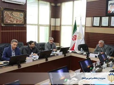 حضور اعضای هیئت نظارت صندوق بازنشستگی فولاد در شرکت دخانیات ایران