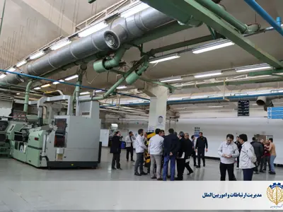 حضور اعضای هیئت نظارت صندوق بازنشستگی فولاد در شرکت دخانیات ایران