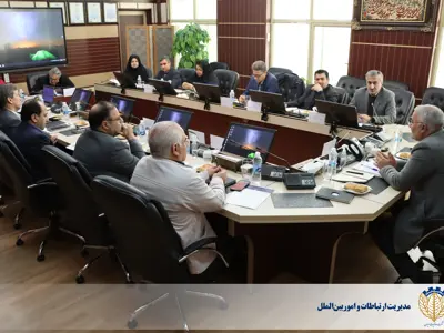 حضور اعضای هیئت نظارت صندوق بازنشستگی فولاد در شرکت دخانیات ایران