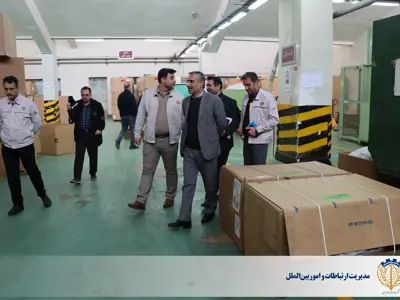 حضور اعضای هیئت نظارت صندوق بازنشستگی فولاد در شرکت دخانیات ایران