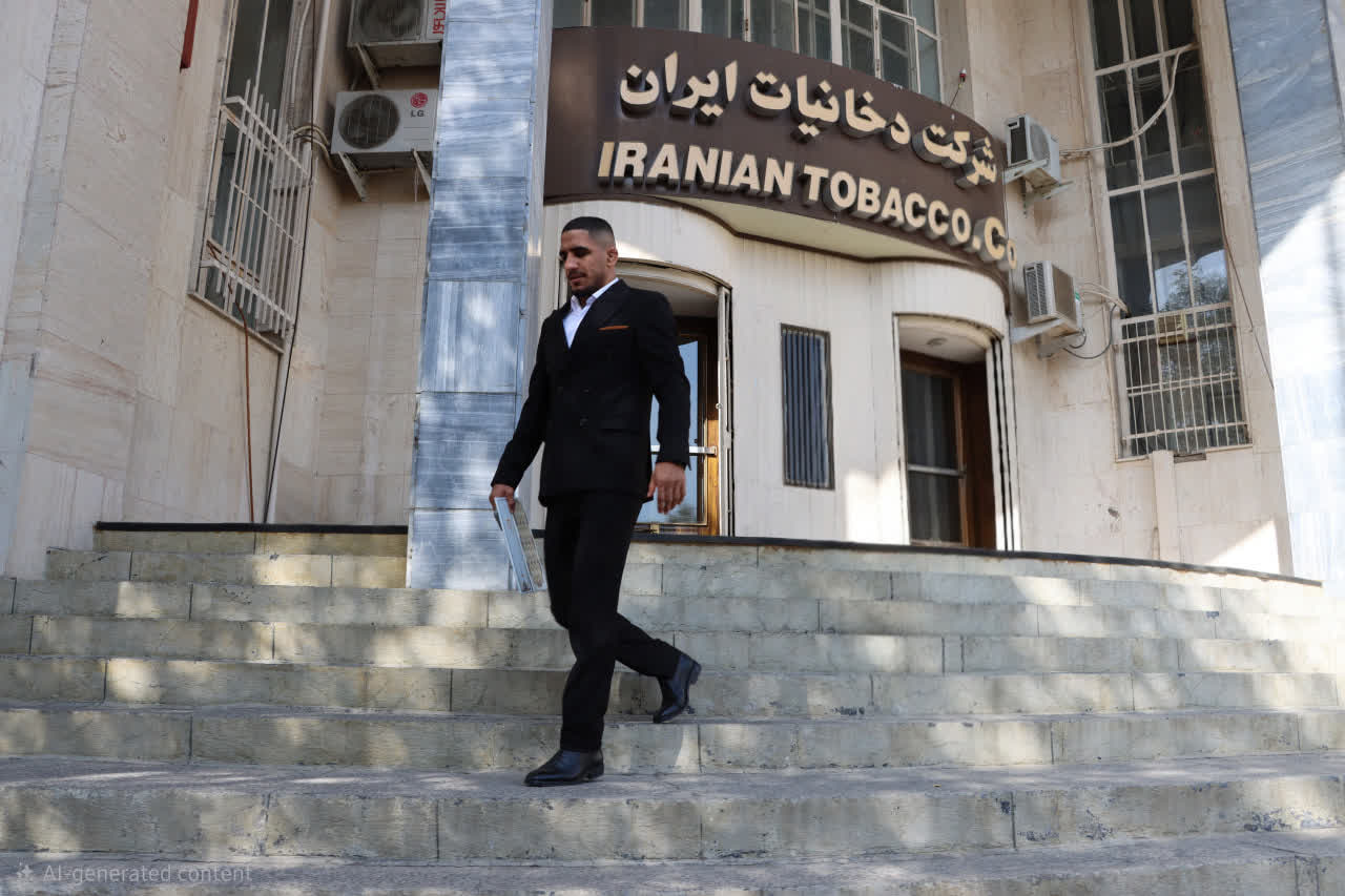 تقدیر از دو چهره شاخص کشتی آزاد ایران در شرکت دخانیات ایران