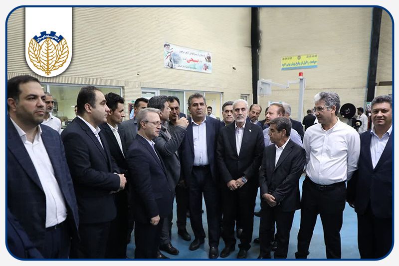 بازدید اعضای کمیسیون اجتماعی مجلس شورای اسلامی از مجتمع دخانیات گلستان 